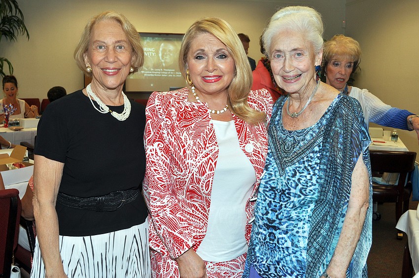 Dr. Myra Rakoff, Ida Zito and Eva Slane