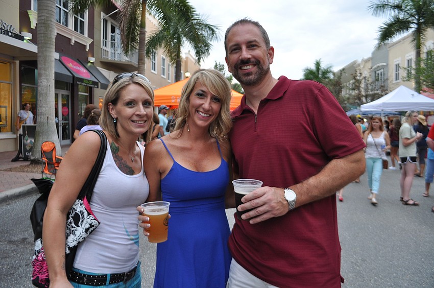 Lindsay Dinant, Brooke Marks and Ron Mirenda