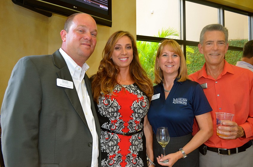Brian Carter, Mystery Slimick, Dianne Kopczynski and Craig Cerreta.