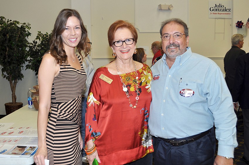 Kelly Dowd, Jane Goodwin and Alan Maio