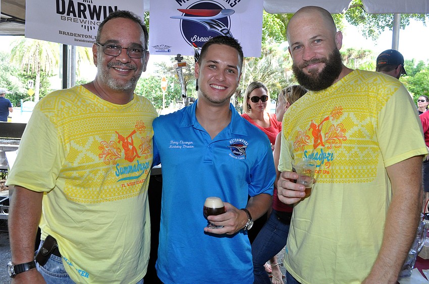 Jorge Rosabal, Barry Elwanger and Mike Rogers