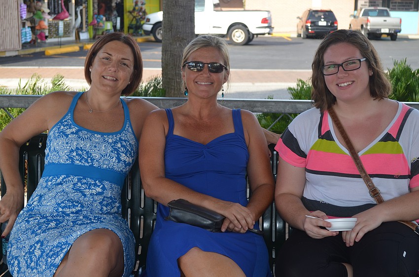 Mary Tucker, Lisa Rollins and Jocelyn Doell