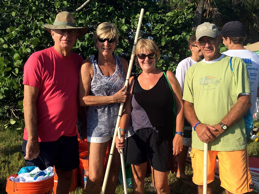 Bill and Liz McArthur with Candace and Jim Holthaus