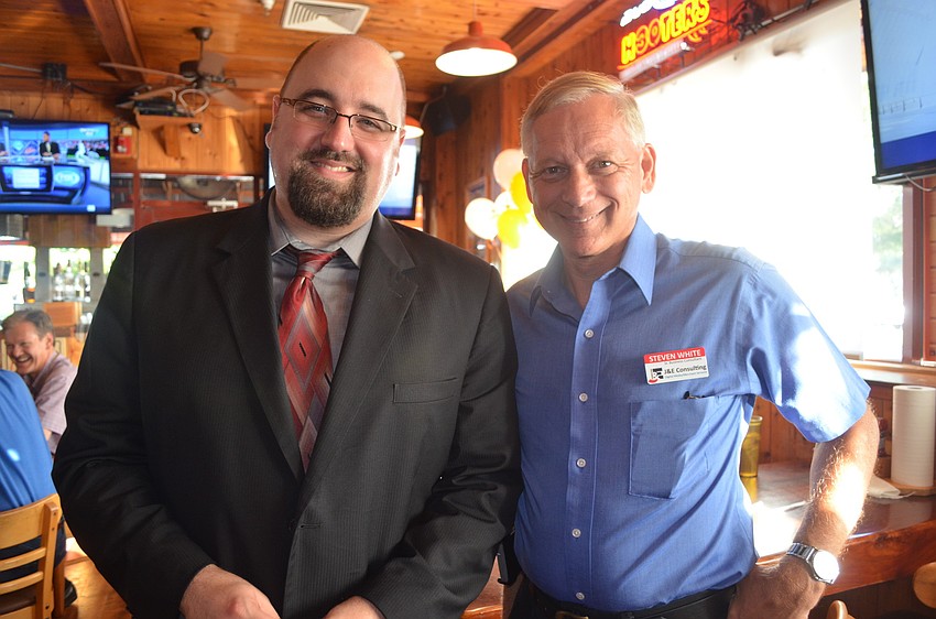 Steve White and Mike Semanie