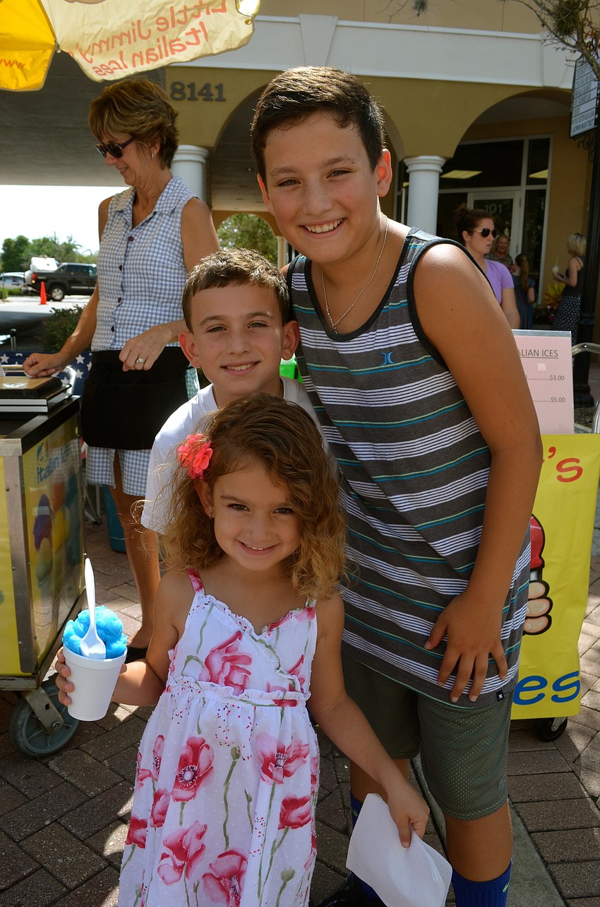 The Campano children â€” Skyla, Chaz and Ethan.