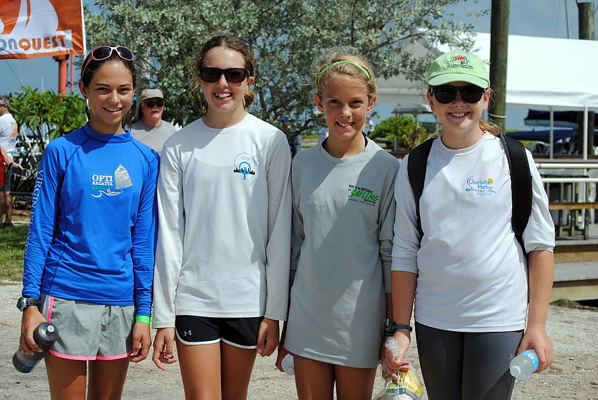 J.J. Smith, Heather Kerns, Emily Allen and Emma Shakespeare