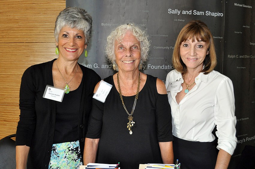 Roseann Haslett, Jane Sydney and Barb Korbet