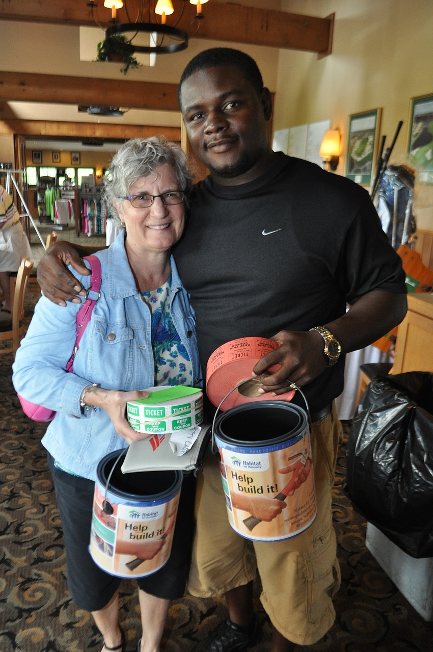 Nancy Pascucci and Joe Ziegler work for Mantee County Habitat for Humanity.
