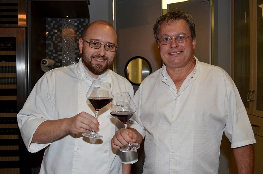 Dana Johnson with Chef Jose Martinez