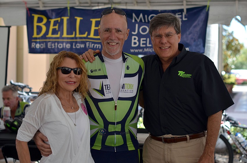 Roxanne Joffe, Sam Stern and John Shea