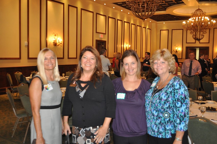 Debbie Lamb, Annette Sciolini-Gueli, Nikki Marazon, and Pam Martin