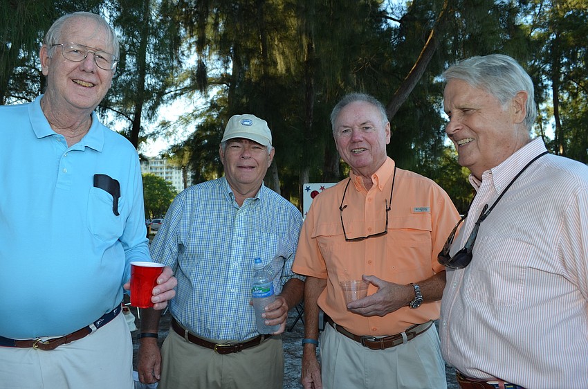 Bill Cogbill, Ned Pike, Jim Hanes and Jeff Reed.