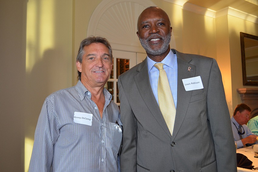 Kenney DeChamp and Louis Robison.