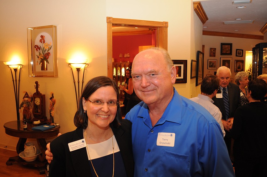 Elizabeth Power and Terry Grywinski