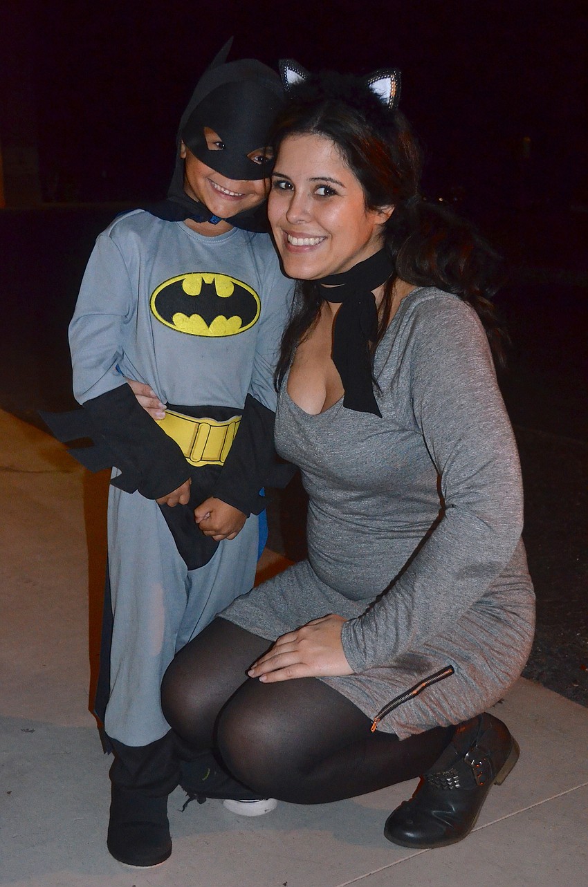 Xavier Palacios and Amanda Felico just arrived at the festival.