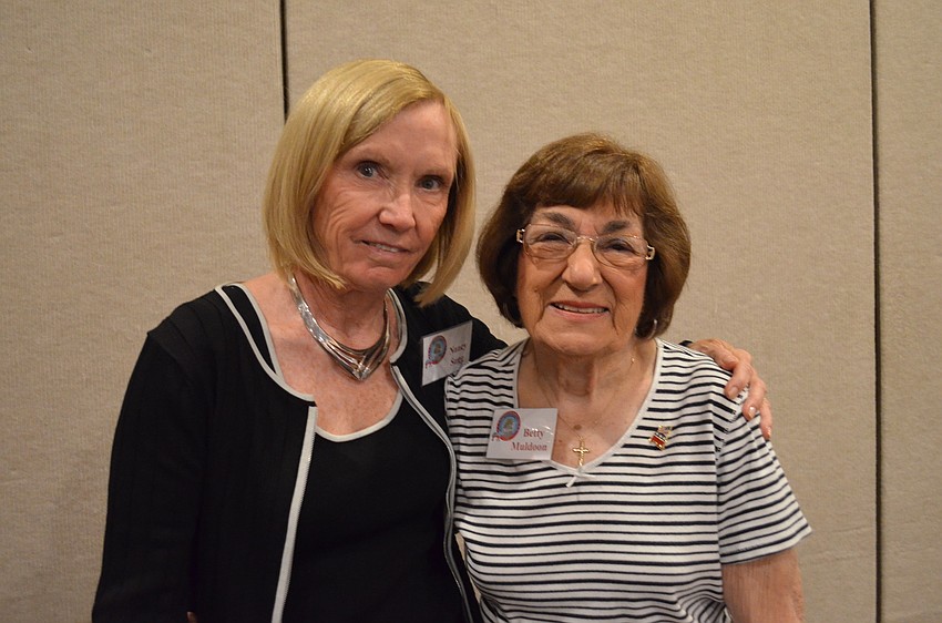 Nancy Sugg and Betty Muldoon.