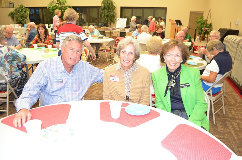 Andy Sawyer, Jean Gorham and Martha Caesar