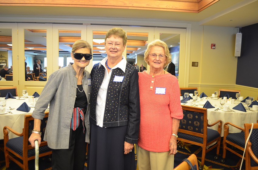 Kim Bradshaw, Elaine Smith and Lou Getz