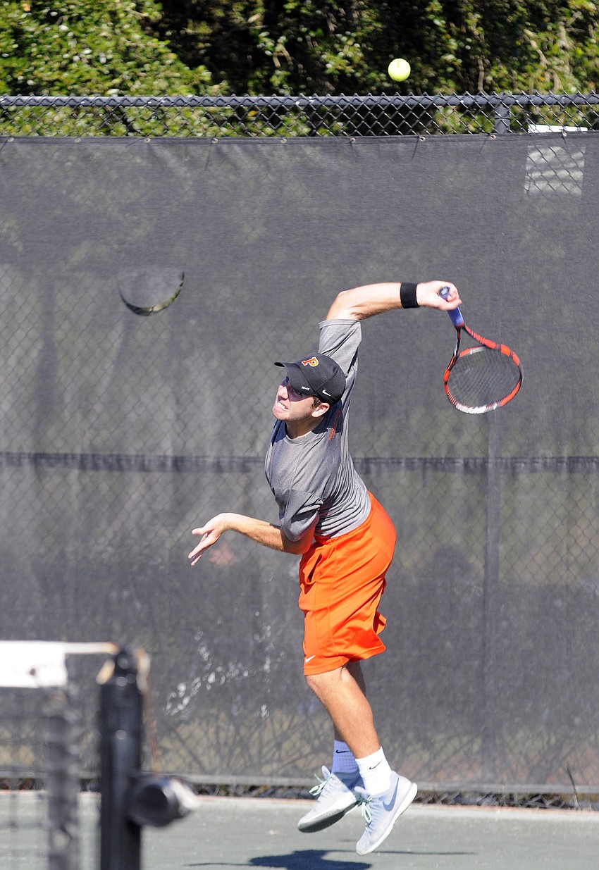 Princeton University senior Zack McCourt advanced to the semifinals of the menâ€™s singles tournament.