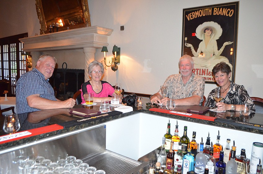 John and Barb Thurston with Bob and Janet Mackanin