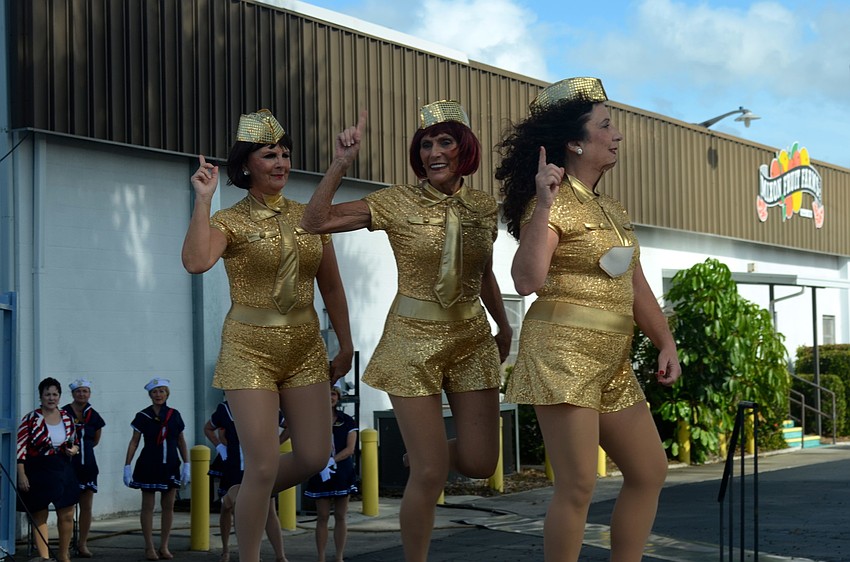 The Starfire Dancers perform for their live audience.