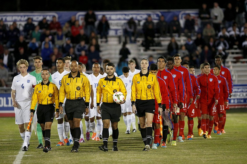 The U.S. Under-17 Menâ€™s National Team defeated England 3-1 in the opening game of the 2014 Nike International Friendlies Nov. 28.