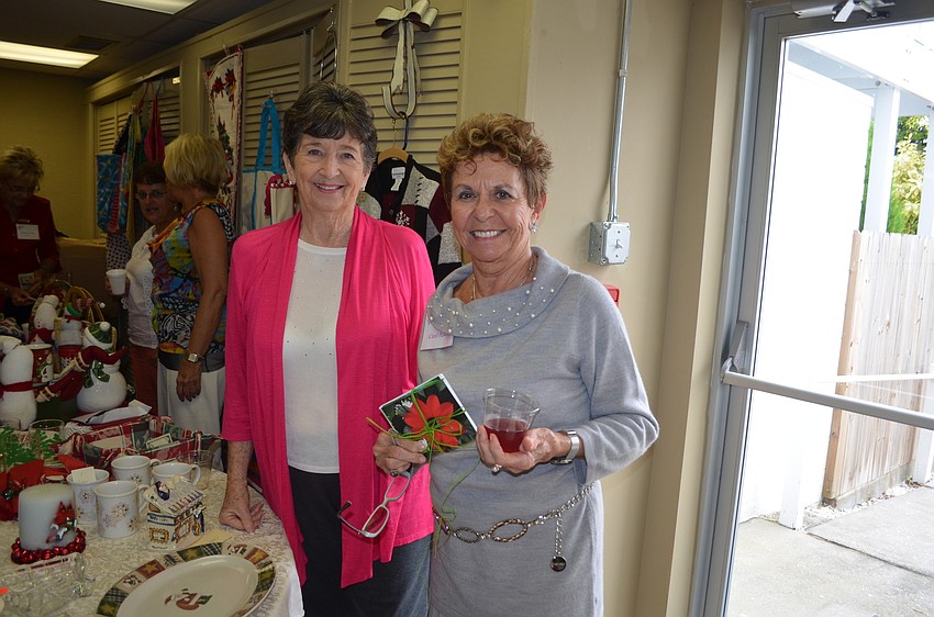 Joan Roecker and Carol Peschel