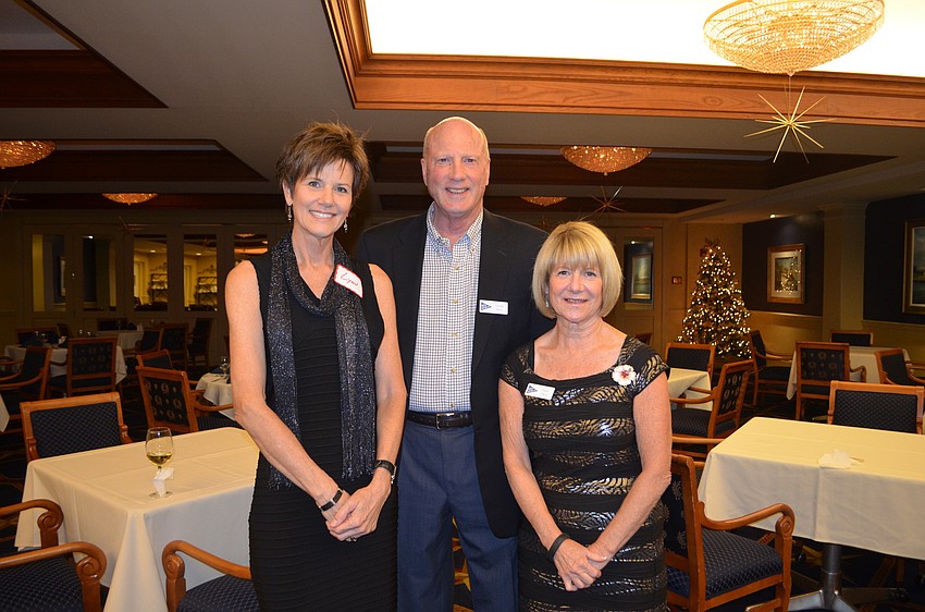 Lynn Coffin with George and Diane Davis