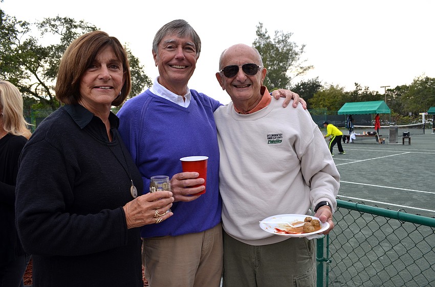 Sandy and Ted Tilton spend time with their friend, Roger Driben.