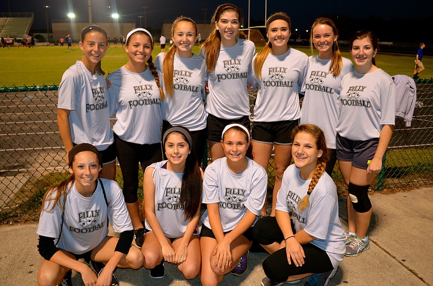 Sophomores challenged the seniors.