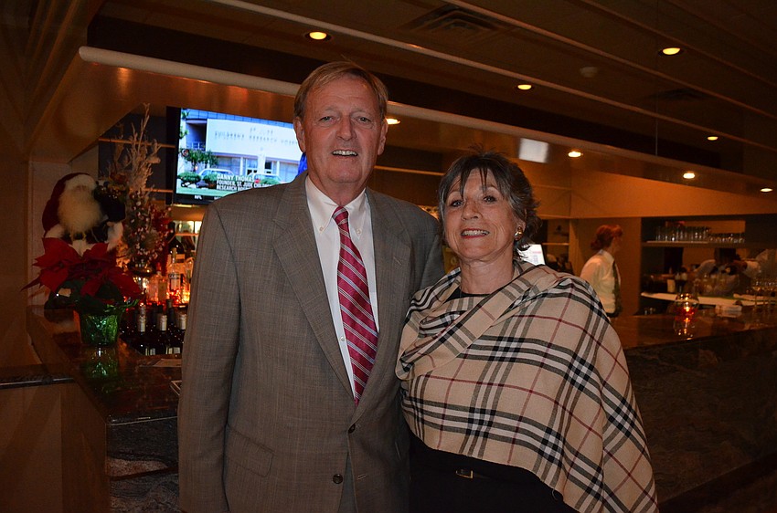 Danny Williams and Nina Dearing, of Michael Saunders & Co.