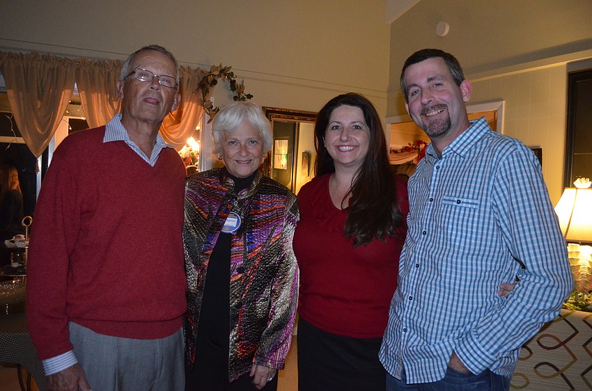 Jim and Karen Hilbrook, Joanna Faber and John Wissler