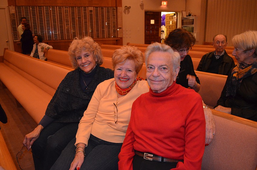 Lois Barson with Betty and Marvin Morse