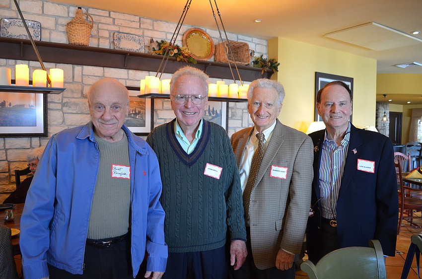 Burt Rosenfield, John Brill, Robert Lewit and Len Glaser