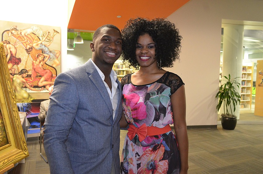 Santoy Campbell and Alyssa White