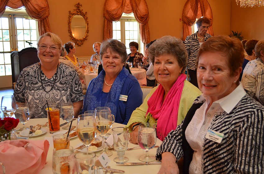 Sue Bracy, Sonja Gunderson, Tammy Paradis and Mary Dunne.