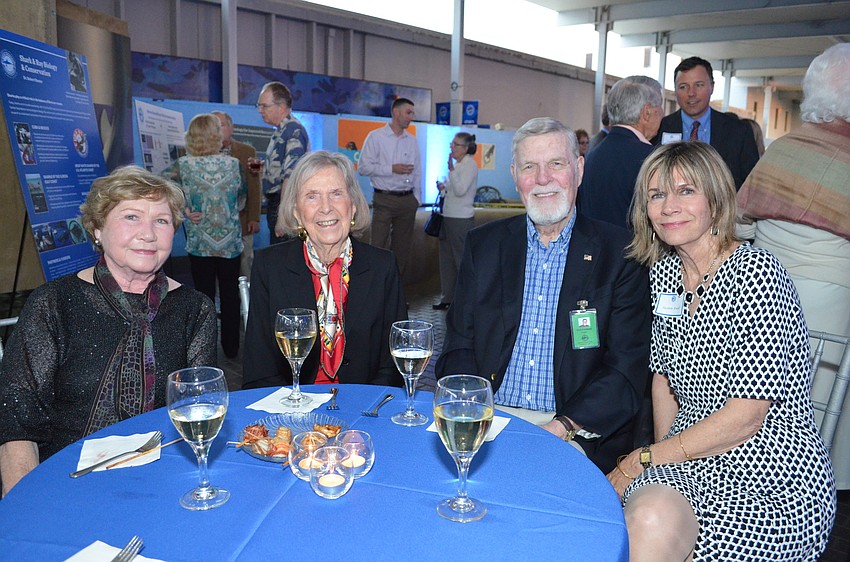 Anne Beckstein, Pat Donegan, Dick Donegan and City Commissioner Suzanne Atwell