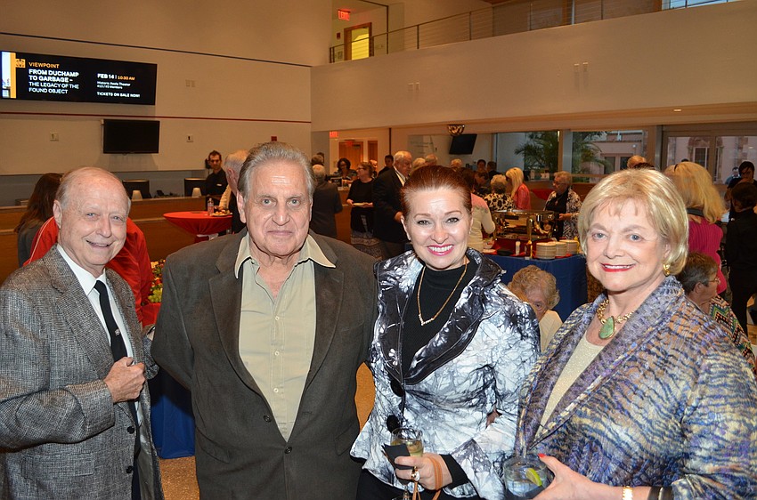 Kenny Dodd, Dante Maratto, Michele Strauss and Herta Cuneo