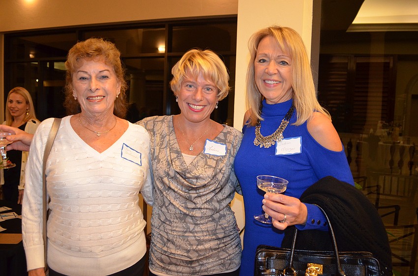 Joyce and Andrea Dombroski and Gudrun Morgan