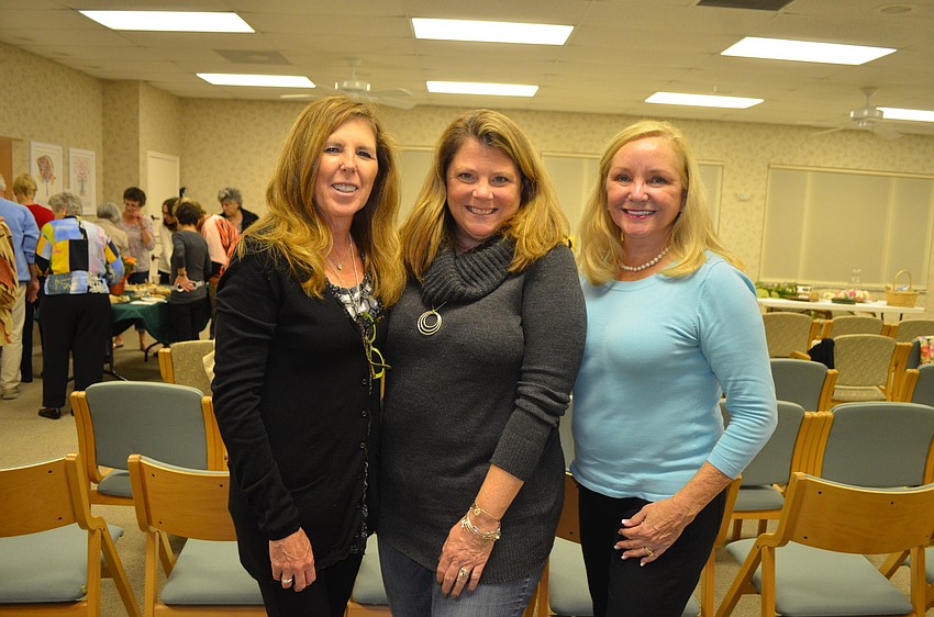 Lyn Haycock, Patty Sileo and Phyllis Black, co-chairs of next yearâ€™s Taste of the Keys