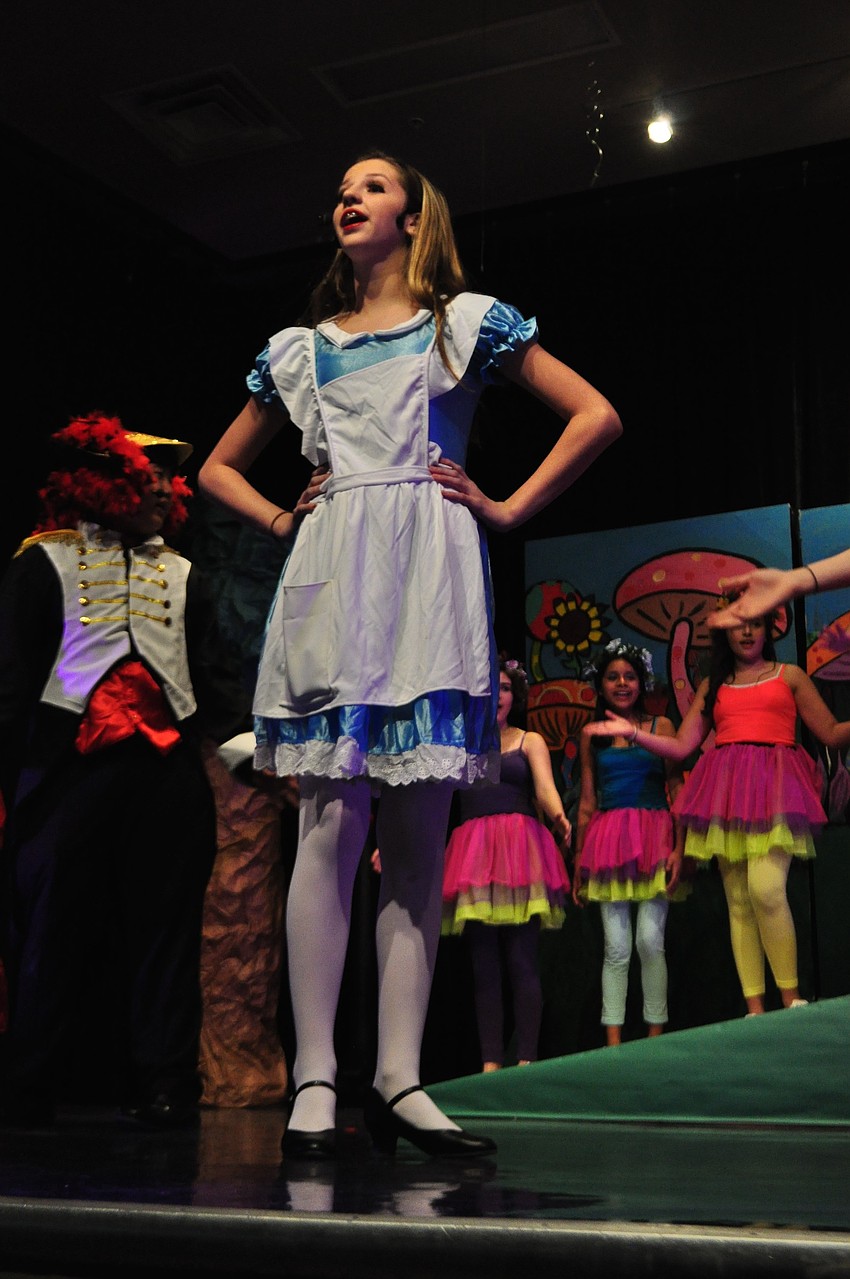 Skylar Homan, as Alice, laments how she rarely follows her own good advice.