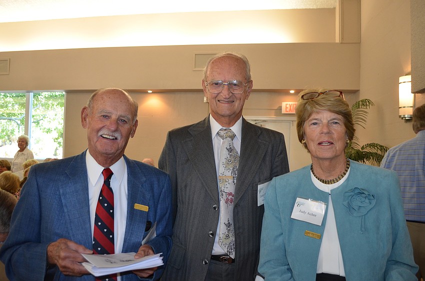 Alan Ackerman, Larry Steagall and Judy Achre