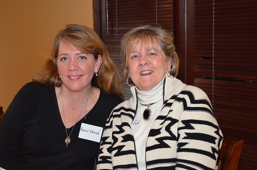 Kelly Erwin and Casey Pilon.