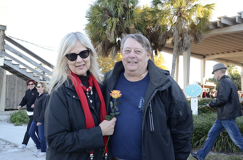 Catherine Luckner said she and her husband, Bob, always attend the vow renewal on Valentine's Day.