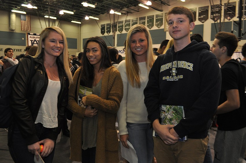 Emma Coyne, Tia Copeland, Caroline Nordhausen and Matt Monroe are all juniors.