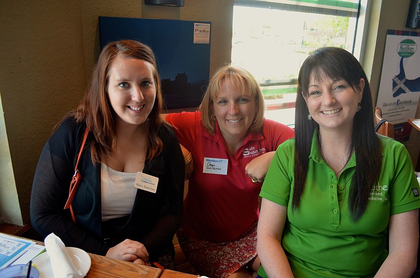 Misty Hamilton, Angie Garland and Toni Booth.