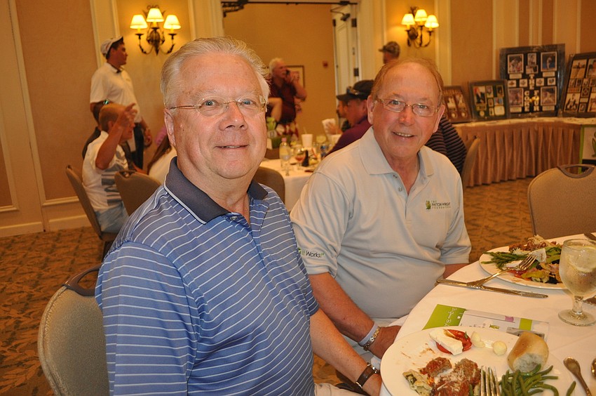 Rich Wasieleski with Bill Porter, Holly Wrightâ€™s father