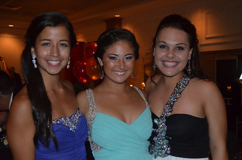 Elizabeth Gormley, Katelyn Crewdson and Sarah Carlin