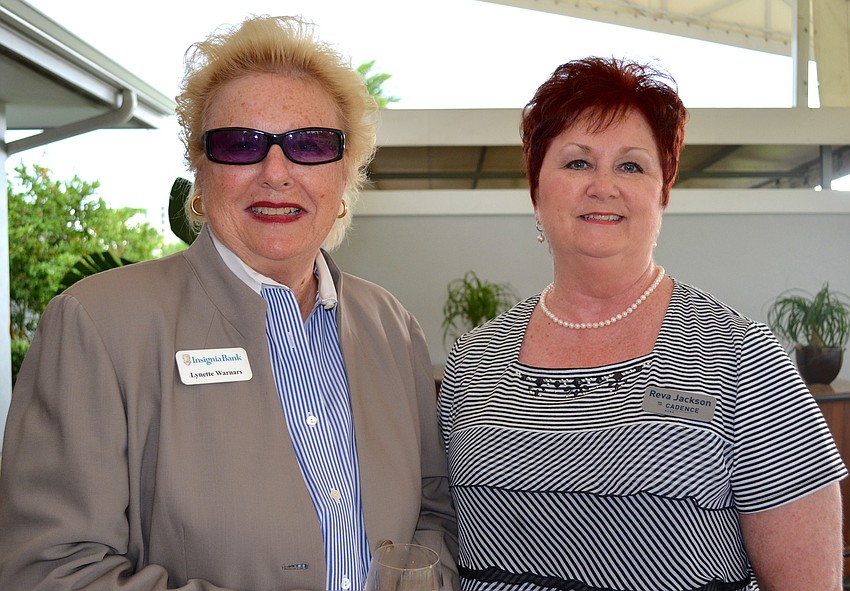 Lynette Warnars, Insignia Bank, and Reva Jackson, Cadence Bank