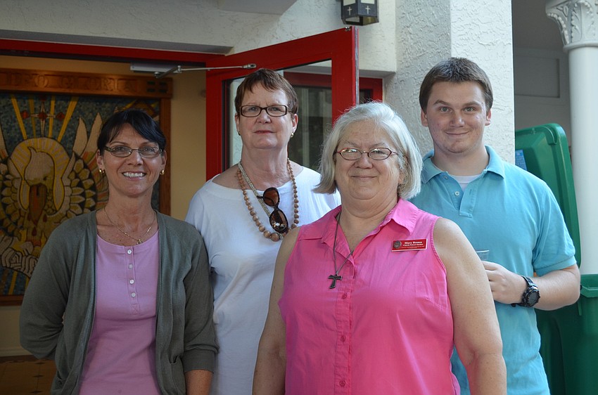 Beth Cave, Gussi Haeffner with Mary and Michael Brown